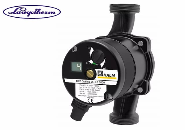 Elektronicky riadené obehové čerpadlo Halm HEP Optimo 25-6.0 G130