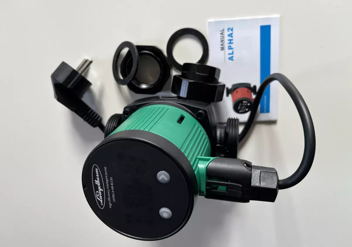 Elektronicky riadené obehové čerpadlo Laugotherm ALPHA2 25PBG-8-HB-B/130 s 1 ½“ závitom